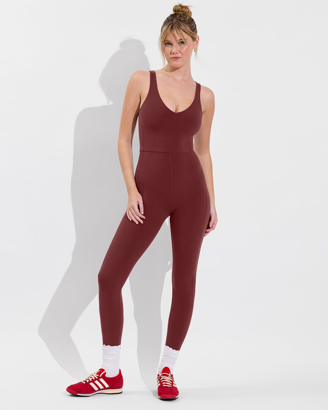 Plunge Playsuit 27" - Jam