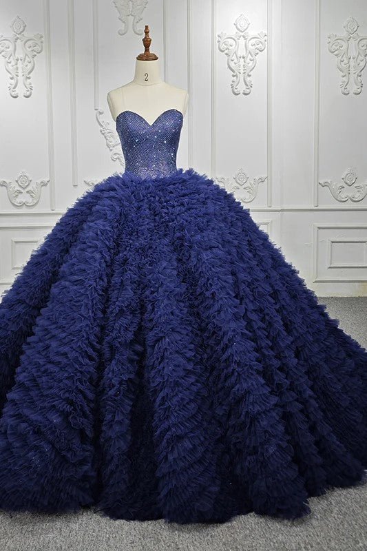 Quinceanera Dress Strapless Beading Quinceanera Dresses