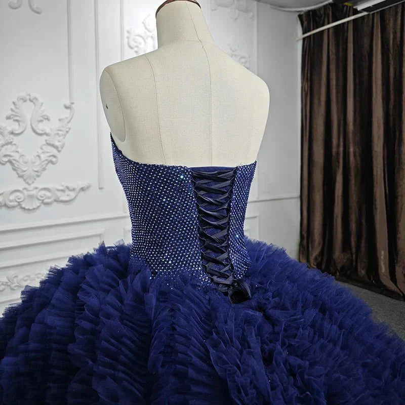 Quinceanera Dress Strapless Beading Quinceanera Dresses