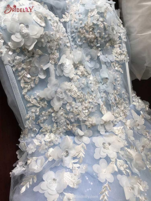 Awesome Appliques Tulle Ball Gown Wedding Dresses