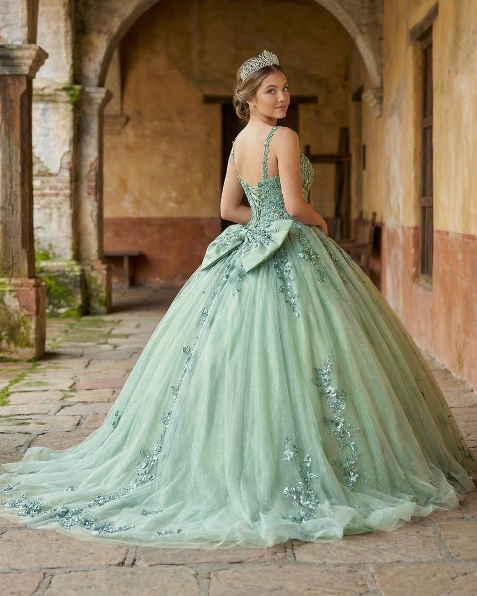 Quinceanera Ball Gown Sweetheart Quinceanera Dresses With Appliques