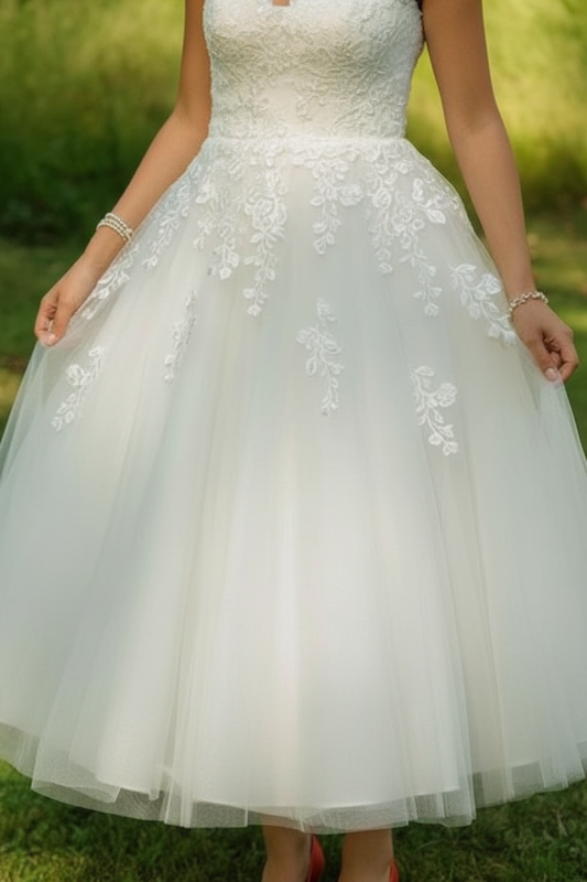 Chic Sweetheart Short Ball Gown Wedding Dresses