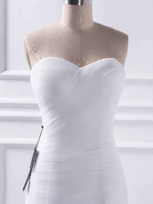 Elegant sweetheart Mermaid Tulle Wedding Dresses