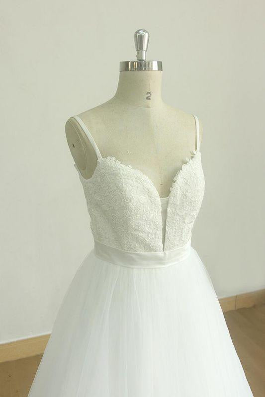 Floral Jewel Crystal Beads Long Sleeve Sheer Tulle Ball Gown Wedding Dress