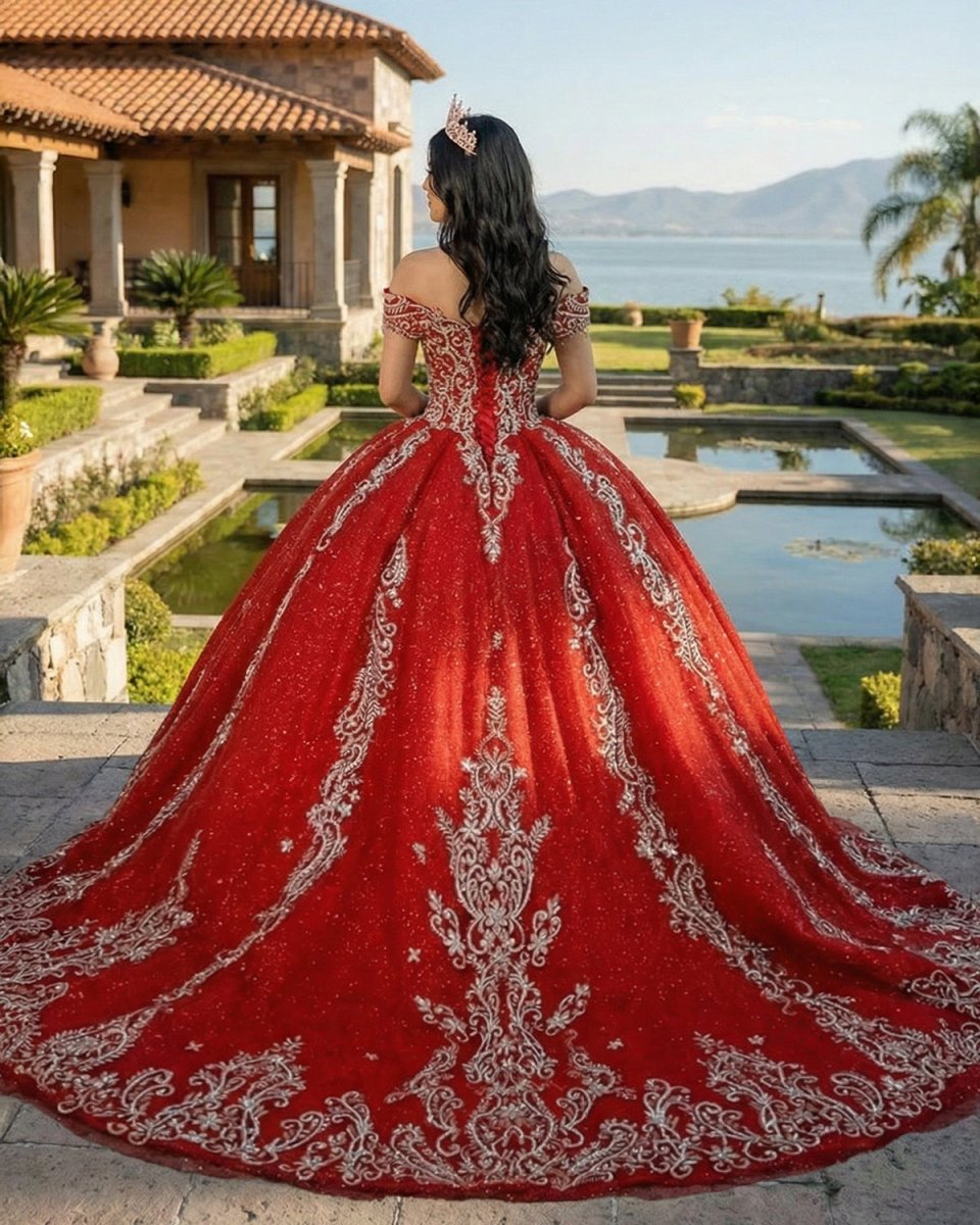 Stylish Embroidery Ball Gown Sweetheart Sleeveless Quinceanera Prom Dresses