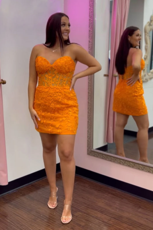 Sweetheart Mint Lace Homecoming Dress Short Party Dress Sleeveless